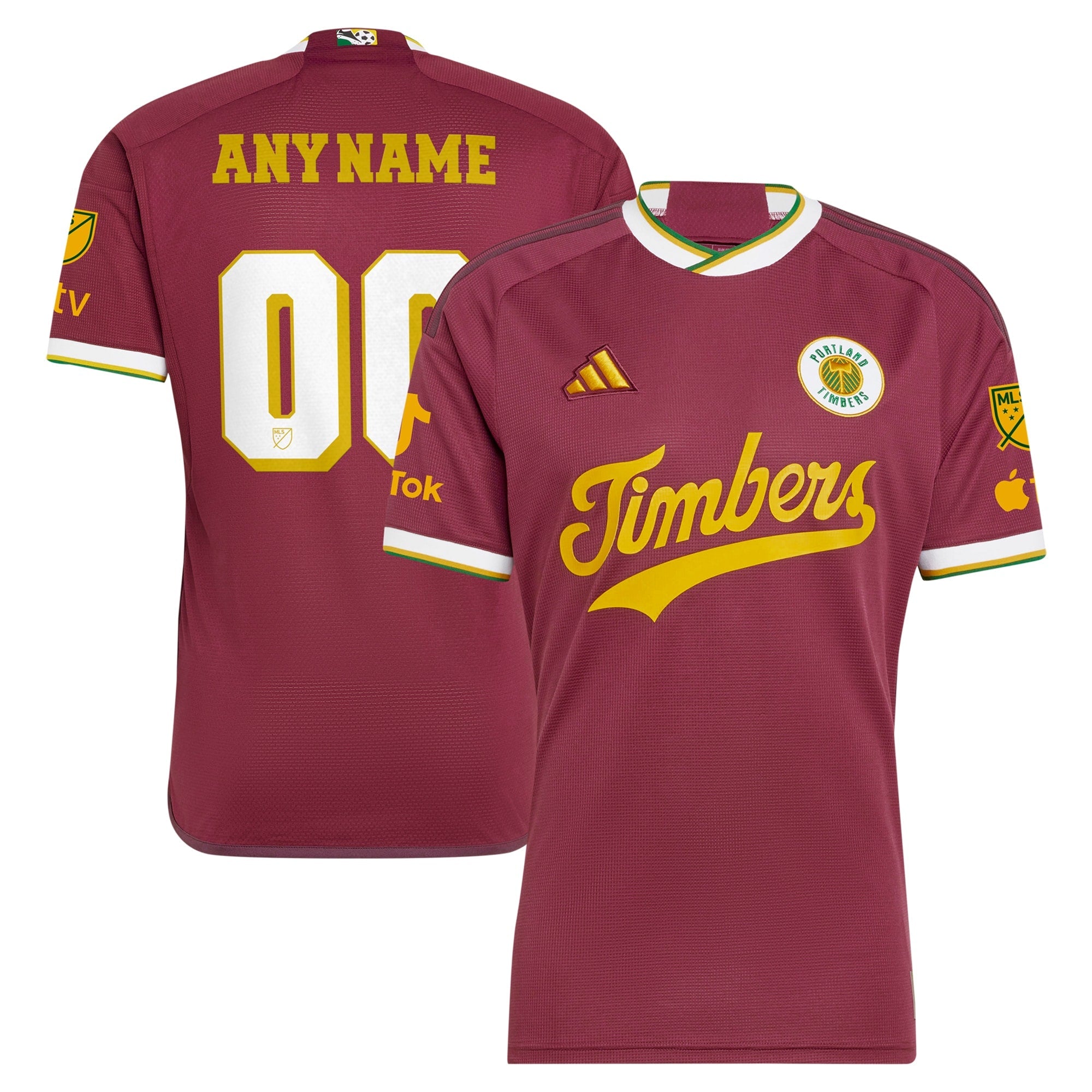 Portland Timbers - 2024 Archive Custom Jersey - Red
