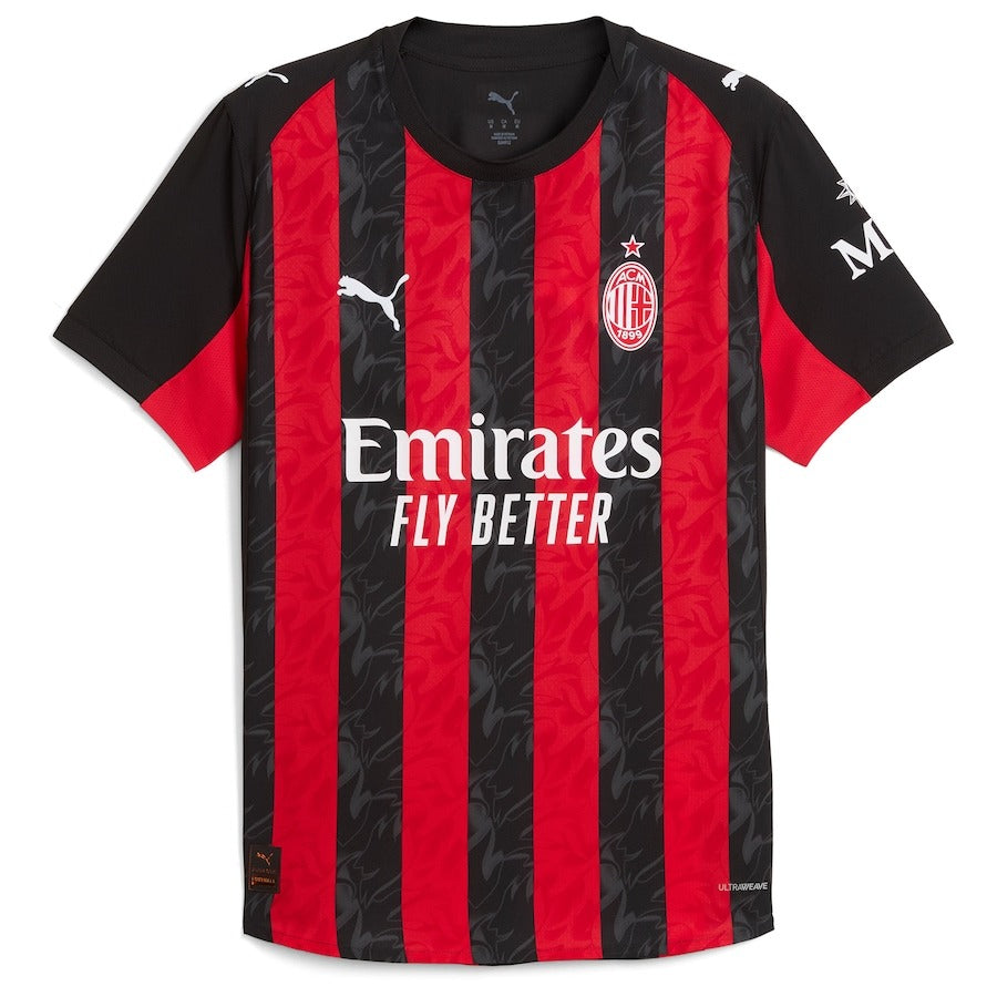 Rafael Leão AC Milan Selfika 2025/26 Home Player Jersey - Red
