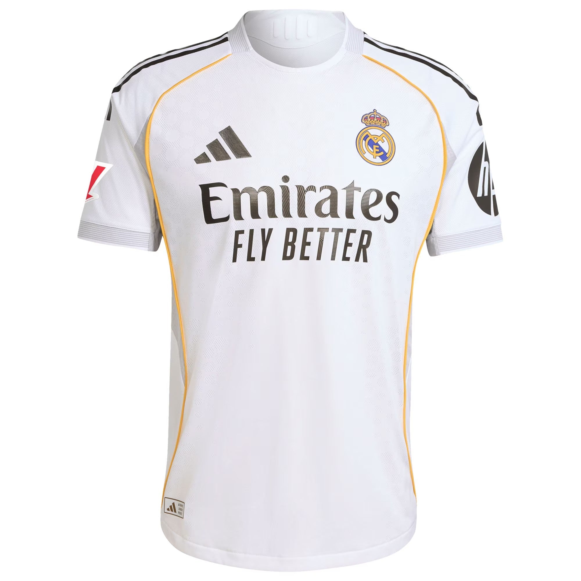 Real Madrid Selfika 2025/26 Home Authentic Custom Jersey – White