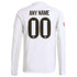 Real Madrid Selfika 2025/26 Home Long Sleeve Custom Jersey - White