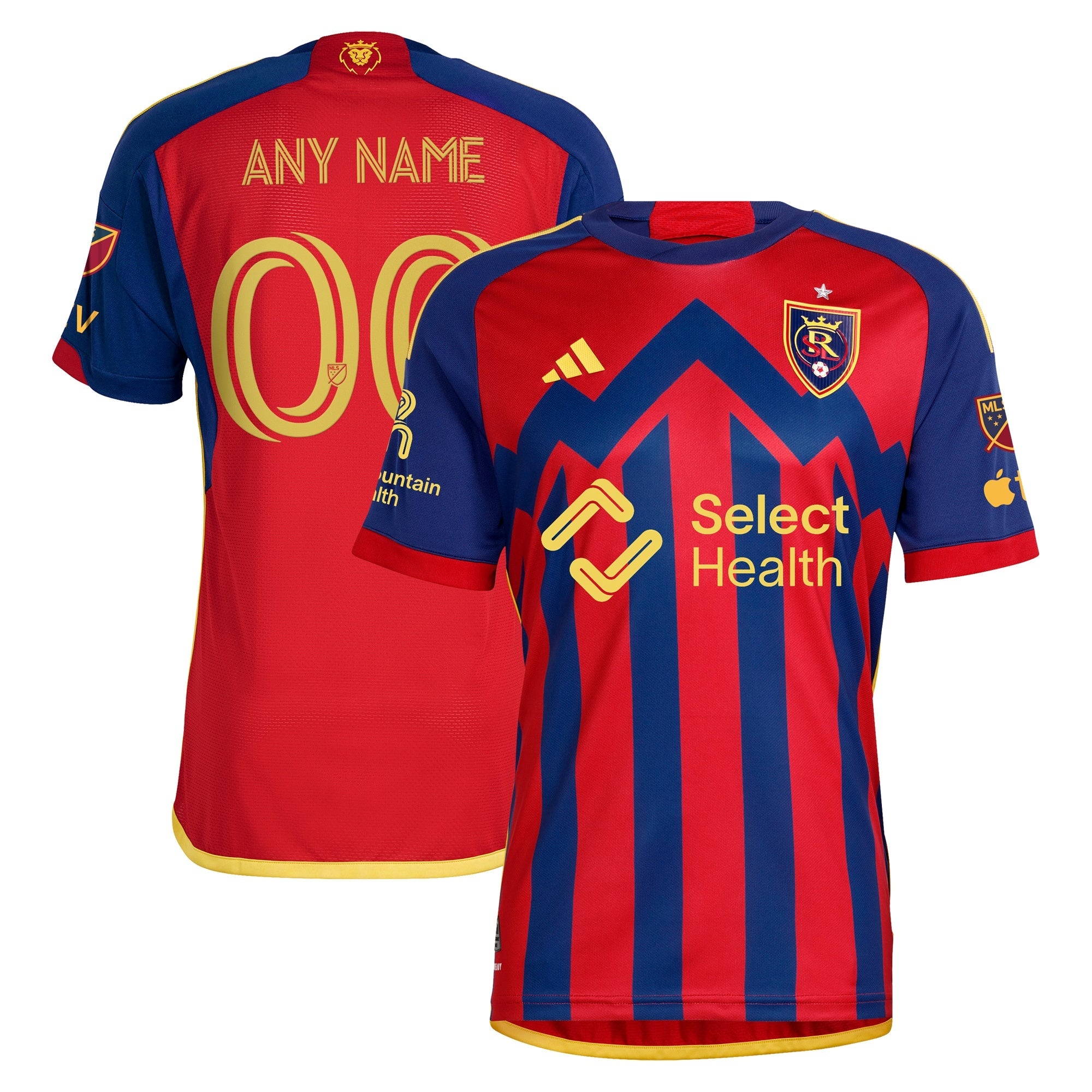 Real Salt Lake - 2024 Peak Utah Custom Jersey – Red