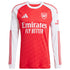 Riccardo Calafiori Arsenal Selfika 2025/26 Home Long Sleeve Player Jersey - Red