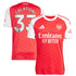 Riccardo Calafiori Arsenal Selfika 2025/26 Home Player Jersey - Red