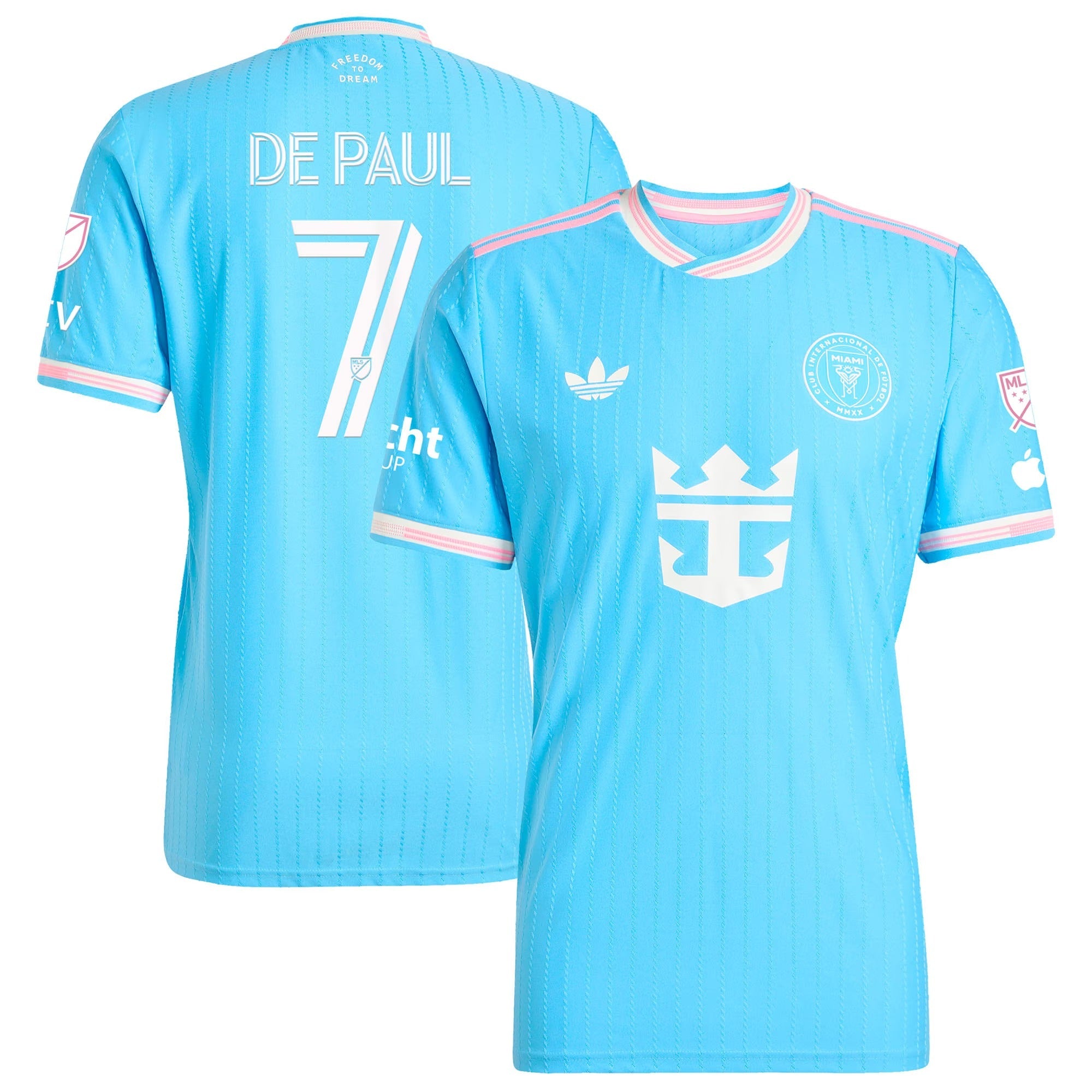 Rodrigo De Paul Inter Miami CF Selfika Originals 2025 Third Player Jersey - Blue