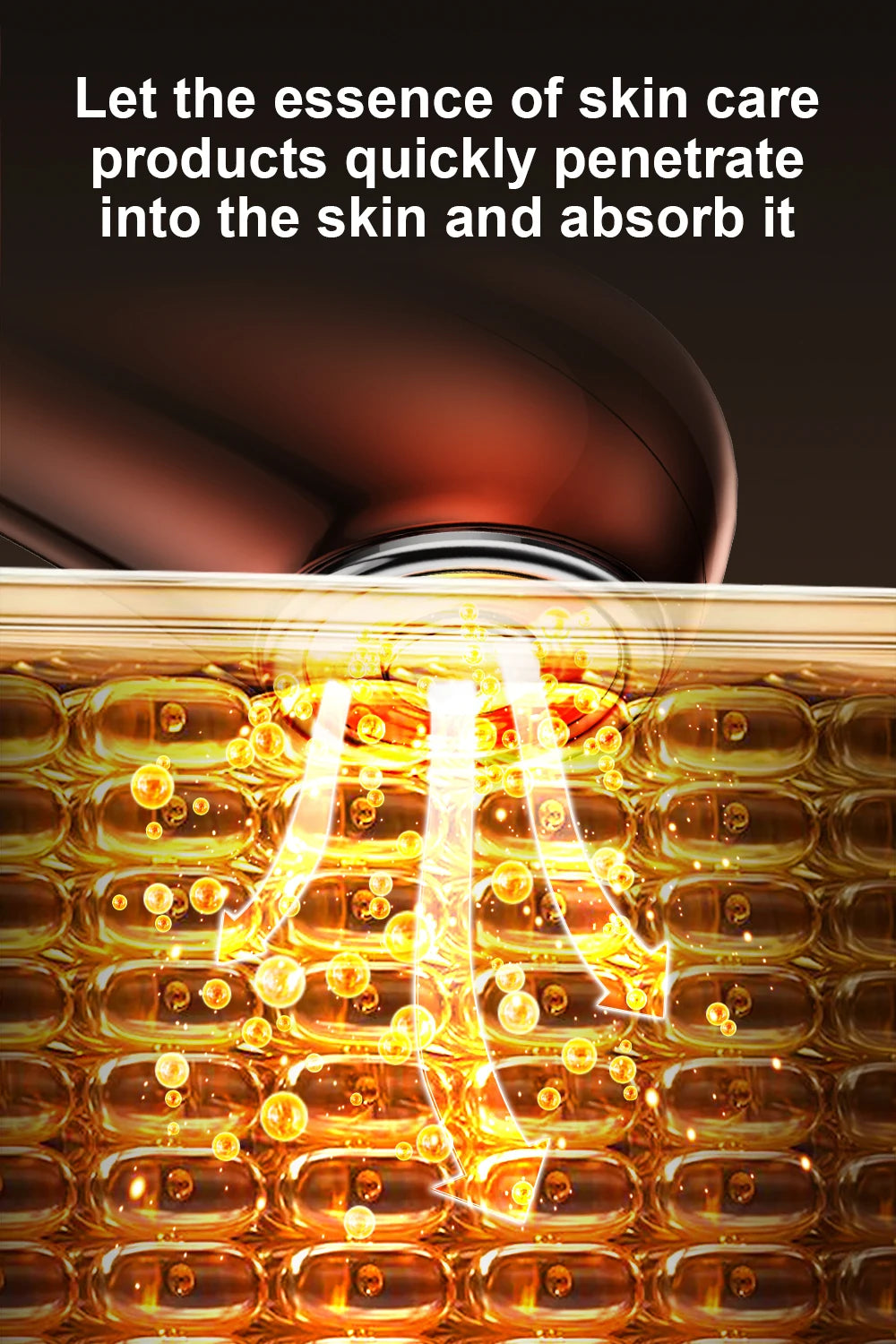 abay RF Booster Facial Microcurrent Device – EMS, Light Therapy, Anti-Wrinkle Appearance, USB Rechargeable