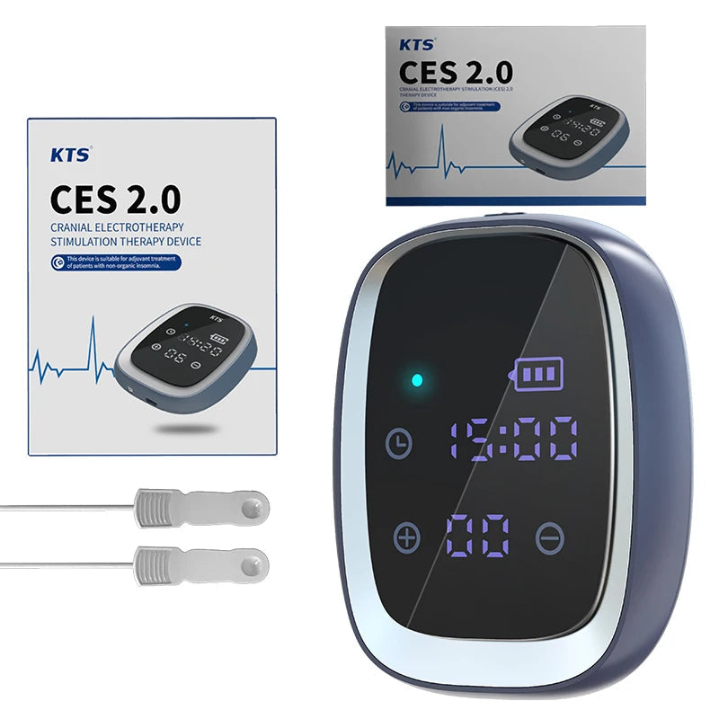 Generic Portable CES Stimulation Sleep Aid Device – Hand-held Relaxation Helper for Restful Sleep