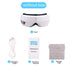 Raiuleko Smart Airbag Compression Eye Massager – Portable Vibration and Heat Relaxation Device with Bluetooth Music