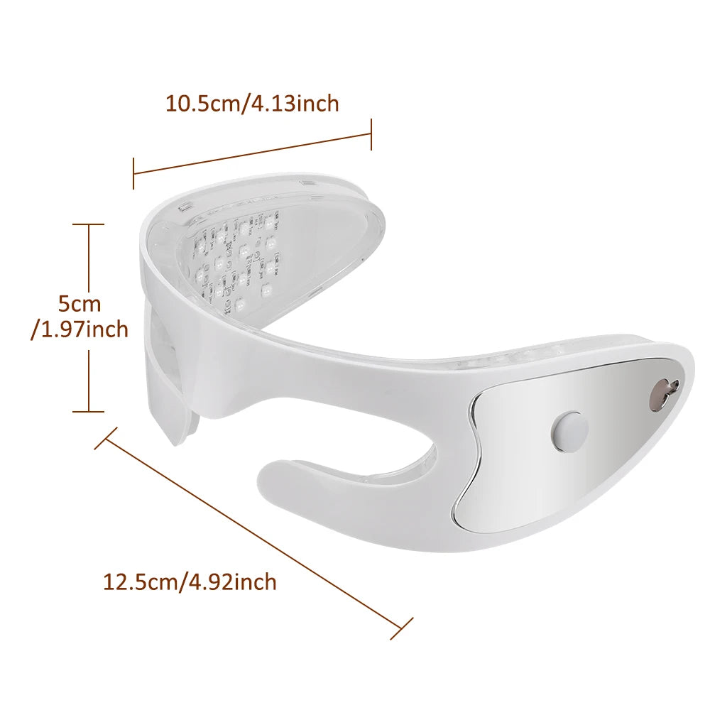 DearBeauty 3D Vibration Eye Massager with LED Light Therapy and 3 Relaxation Modes