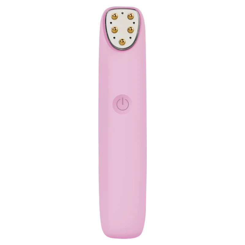 miitina Electric RF EMS Eye Massager Pen – Red Light, Vibration, USB Rechargeable Anti-Wrinkle Appearance