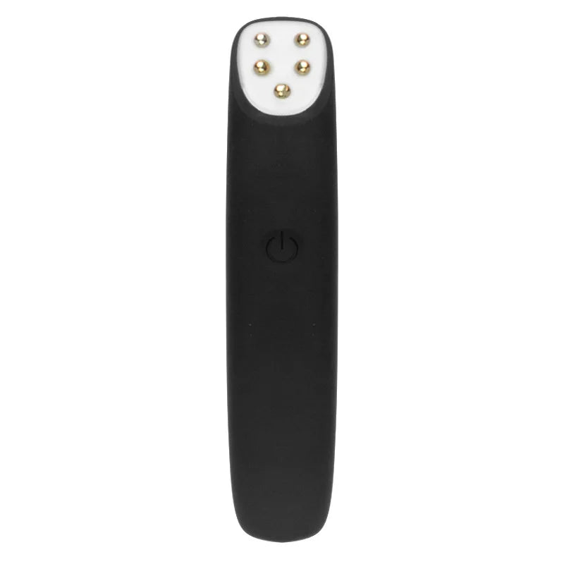 Alwafore Electric Eye Massager Pen – RF, EMS Microcurrent, Red Light, Vibration, USB Rechargeable