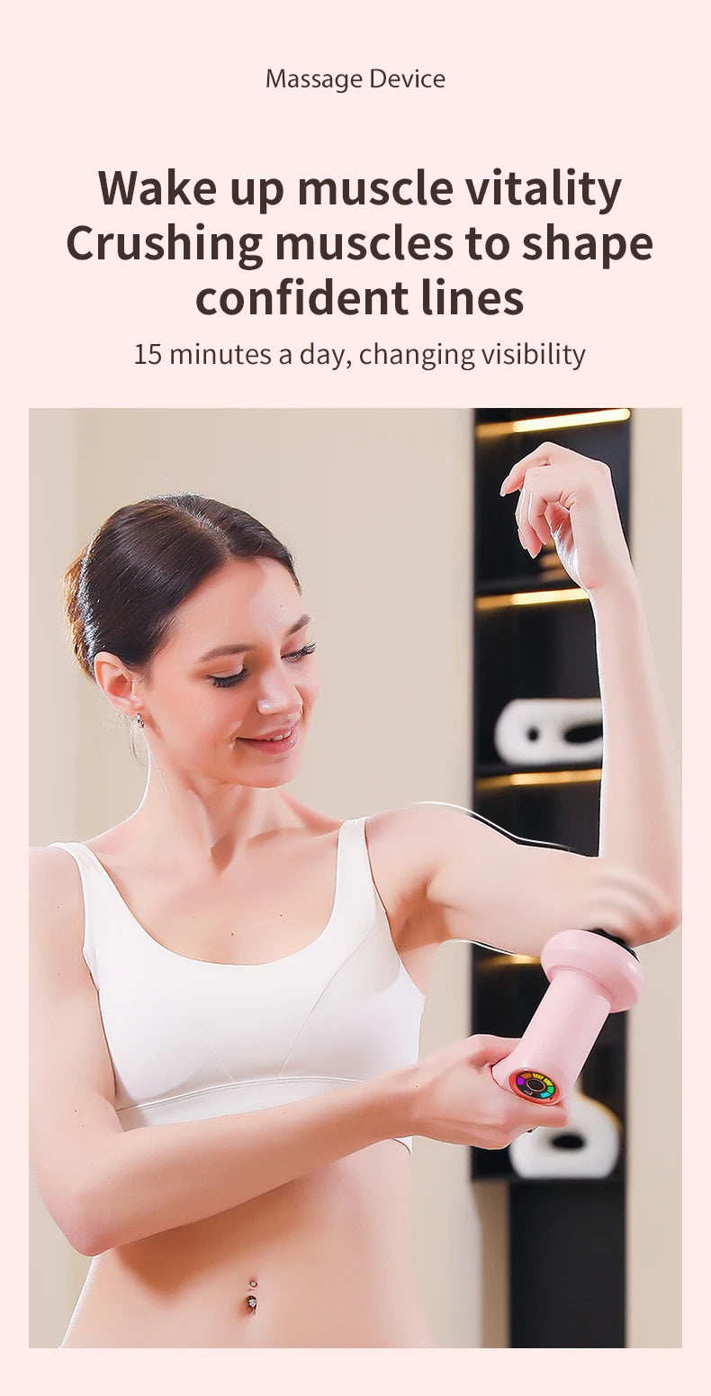 Windaily Cordless Rechargeable Body Massager & Sculpting Tool – 5 Heads, Toning