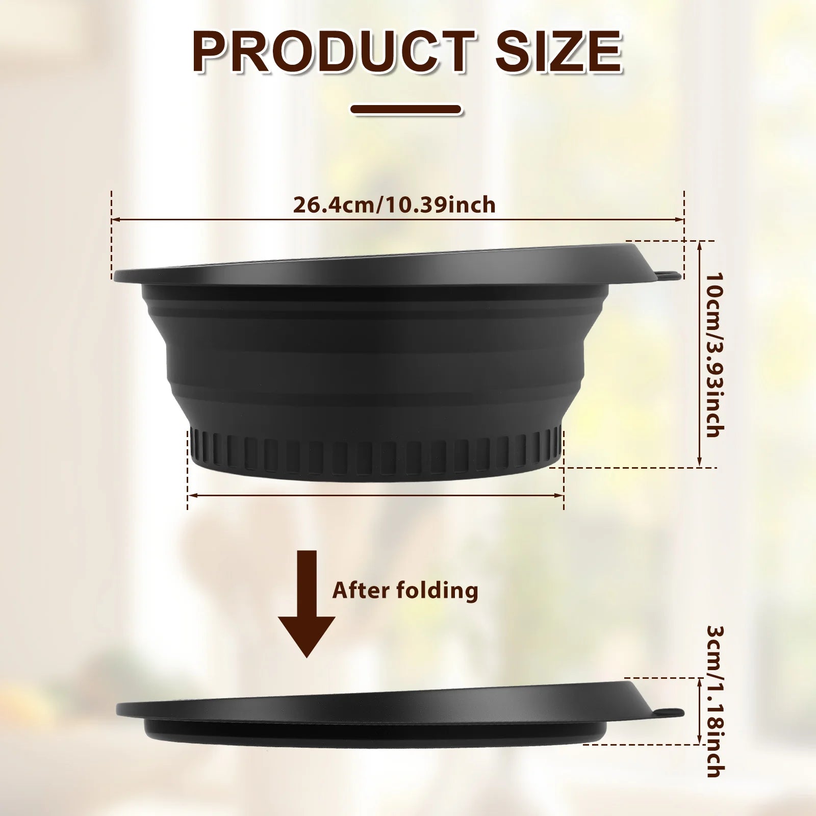 harupink Foldable Silicone Face Ice Bath Bowl – Portable Facial Plunge Washbasin, Travel Skincare