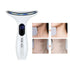 miqmi EMS Microcurrent Neck & Chin Lifting Device – LED Light, Vibration, Anti-Wrinkle Appearance