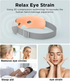 VIMYSHOW Portable Visible Eye Massager – Airbag Kneading, Hot Compress, Bluetooth Music Relaxation Sleep Mask