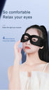 DH Beauty Wearable EMS Eye Massager Mask – Heated, Anti-Wrinkle Appearance, Dark Circle & Puffiness Relief