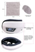 Raiuleko Smart Airbag Compression Eye Massager – Portable Vibration and Heat Relaxation Device with Bluetooth Music