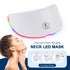 foreverlily 7-Color LED Light Therapy Mask – Facial & Neck Skin Care Massager (Electric)