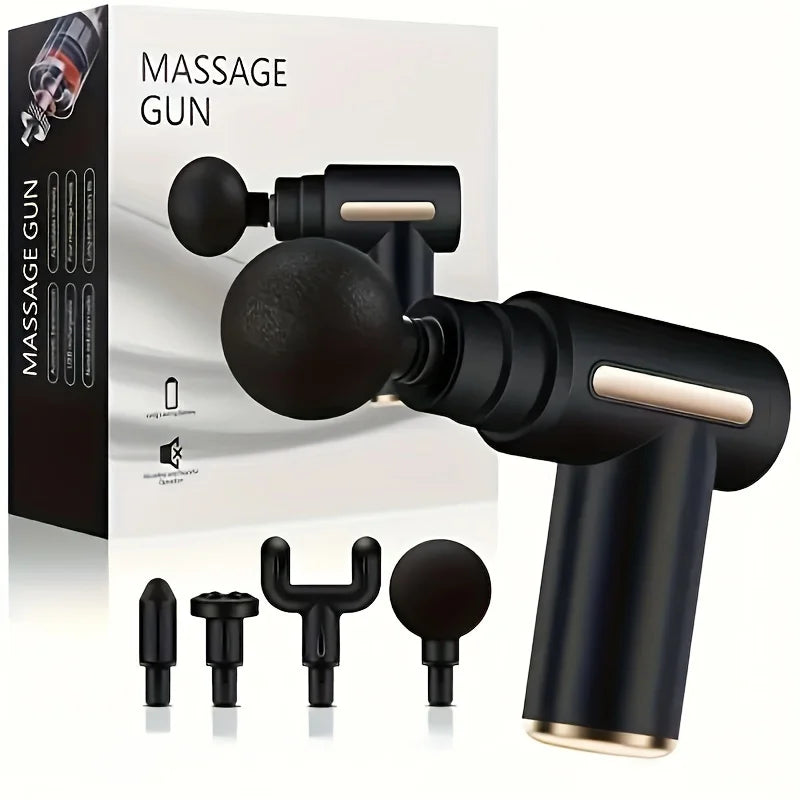 pemy Fascial Gun Percussion Massager – Handheld Deep Tissue Tool for Back, Neck, and Leg Relief
