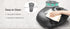 Selfika Fully Wrapped Electric Shiatsu Foot Massager with Heat & Deep-Kneading Rollers