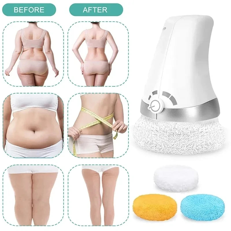 ShaxyMsc Handheld Electric Vibration Body Massager – Corded AC Power, Detachable Cloth Cover