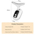 peicon EMS Microcurrent Neck & Face Lifting Massager – Red Light, Heat, Anti-Aging Appearance Device