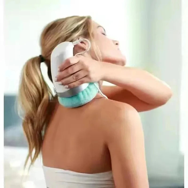 ShaxyMsc Handheld Electric Vibration Body Massager – Corded AC Power, Detachable Cloth Cover
