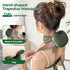 Selfika Wireless Finger-Simulated Neck and Shoulder Massager with Brushless Motor & Heat