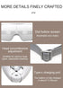 VIMYSHOW Portable Visible Eye Massager – Airbag Kneading, Hot Compress, Bluetooth Music Relaxation Sleep Mask