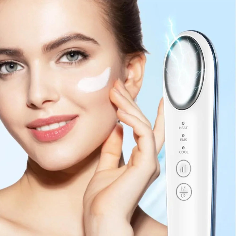 Generic Microcurrent Eye Massager – Rechargeable, Cold/Heat Therapy, Supports Lifting Appearance