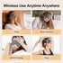PASTSKY Cordless Heated Eye Mask – 3 Levels Warm Compress, Smart Timing, Electric Relaxation Sleep Aid