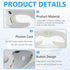 KEMOKO Electric Eye Massager Glasses – LED Light, Vibration, Fatigue Relief, Dark Circle Appearance