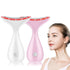 miqmi EMS Microcurrent LED Neck & Face Beauty Instrument – Anti-Wrinkle Appearance, Rechargeable Massager