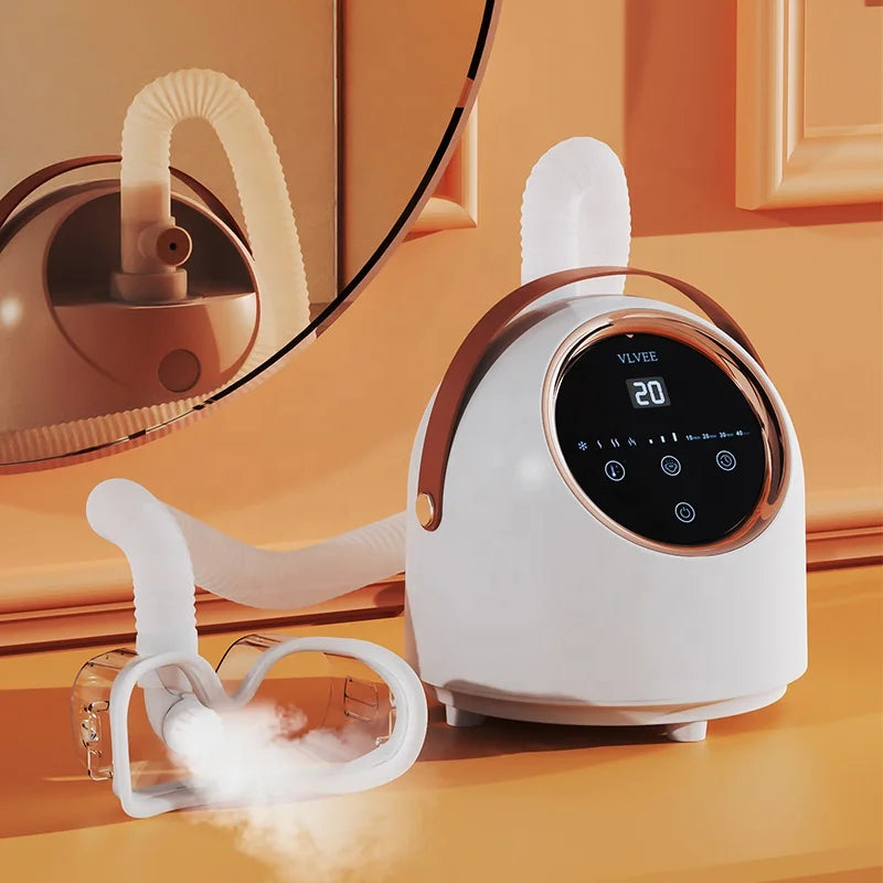 vilnason Hot/Cold Nano Eye Mist Sprayer & Steamer – Adjustable Fog, Comfort for Dryness & Fatigue