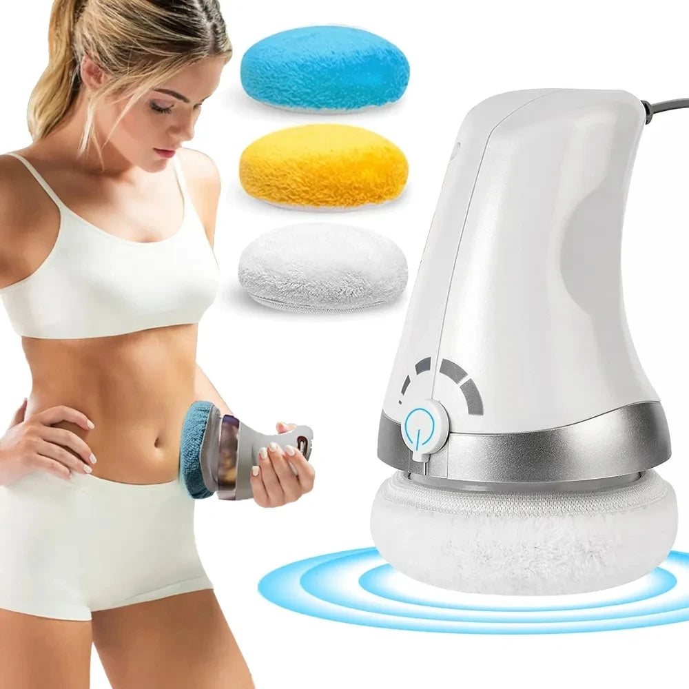 ShaxyMsc Handheld Electric Vibration Body Massager – Corded AC Power, Detachable Cloth Cover
