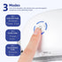 foreverlily 3D Airbag Vibration Eye Massager – Heating, Kneading Relaxation Aid with Built-in Music