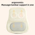 Selfika Cordless Lower Back Massager with Deep-Tissue Heat Therapy & Rechargeable Battery