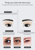 WEILIXUN EMS Microcurrent and Vibration Eye Massager – Skin Tightening Appearance and Eyebrow Lift Beauty Tool