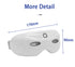 HEBTIGER Electric Eye Massager with Graphene Heating and Acupressure for Deep Relaxation