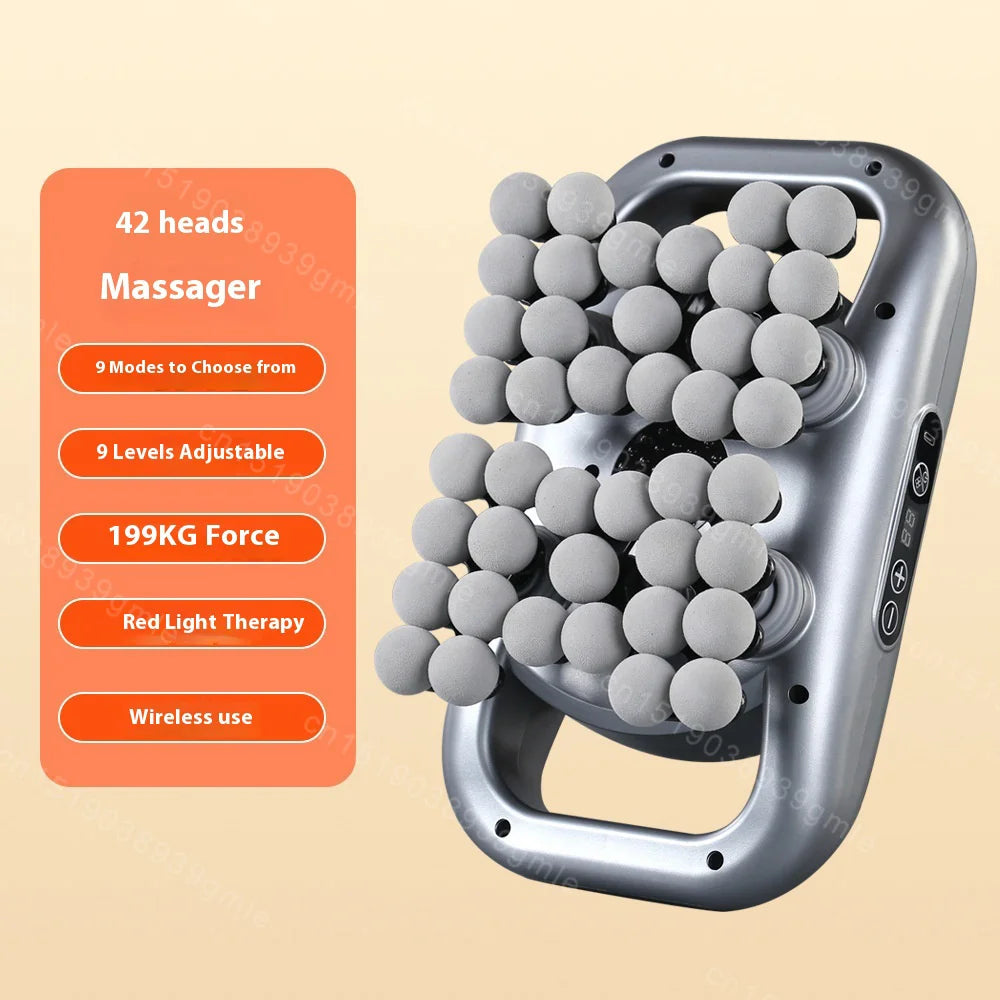Selfika™ Professional Muscle Massage Gun – 9 Modes Deep Tissue Percussion Massager for Full Body Recovery