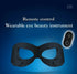 DH Beauty Wearable EMS Eye Massager Mask – Heated, Anti-Wrinkle Appearance, Dark Circle & Puffiness Relief