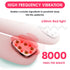 miitina Electric RF EMS Eye Massager Pen – Red Light, Vibration, USB Rechargeable Anti-Wrinkle Appearance