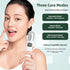 miitina EMS Microcurrent Facial Wand – Red Light, Heat, Vibration, Anti-Wrinkle Appearance, USB Rechargeable