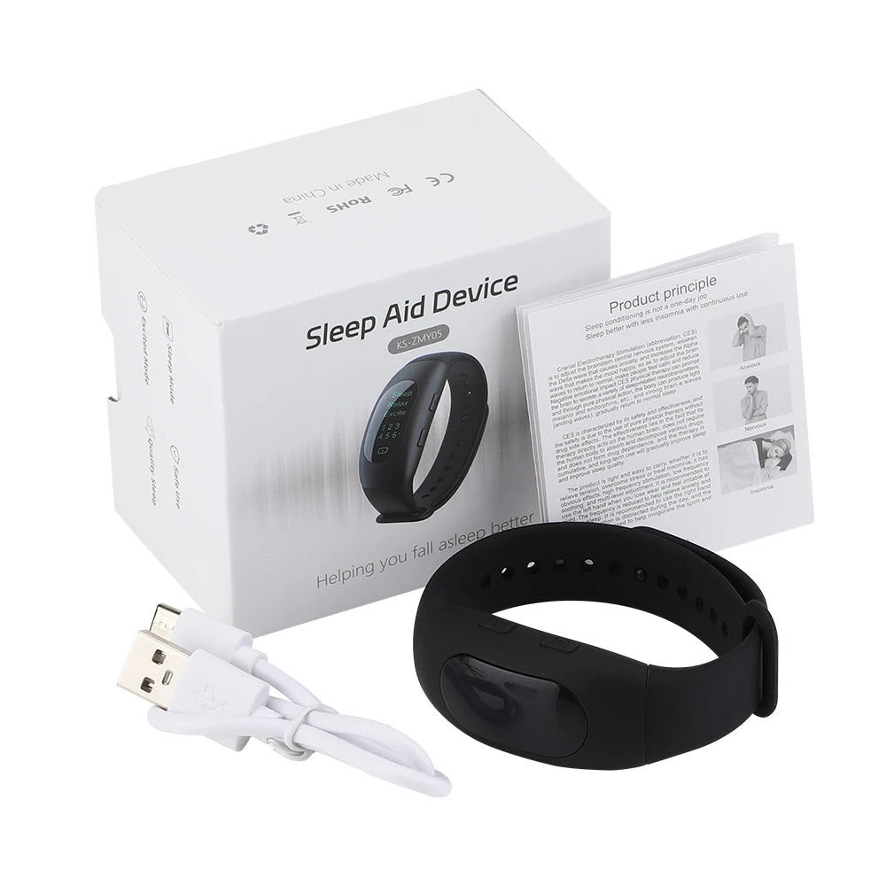 DeMoce CES/EMS Microcurrent Sleep Aid Watch – Intelligent Relaxation Wristband for Enhanced Calm