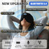 MERALL Bluetooth Sleep Mask Headphones – Wireless Music Eye Mask, Light Blocking, Travel Sleep Aid