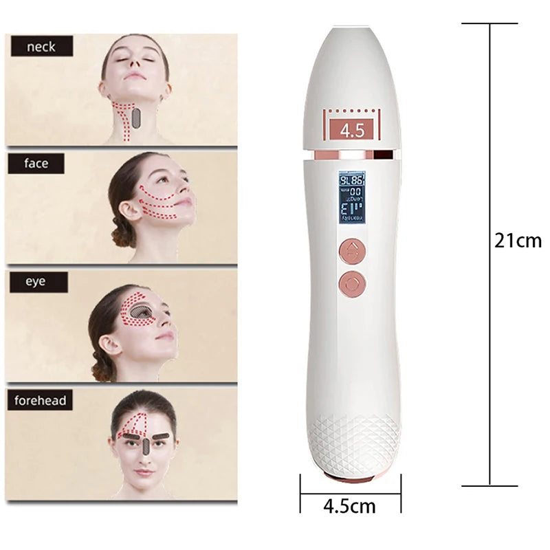 CASMB Mini Focused Ultrasound Facial Wand – Non-Invasive Lifting & Tightening Appearance Beauty Tool