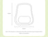 Selfika Cordless Lower Back Massager with Deep-Tissue Heat Therapy & Rechargeable Battery