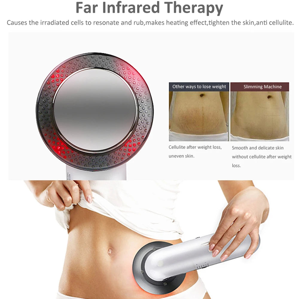 Lesenbeauty 3-in-1 Ultrasonic EMS Massager – Infrared, Body & Face Contouring Appearance Device