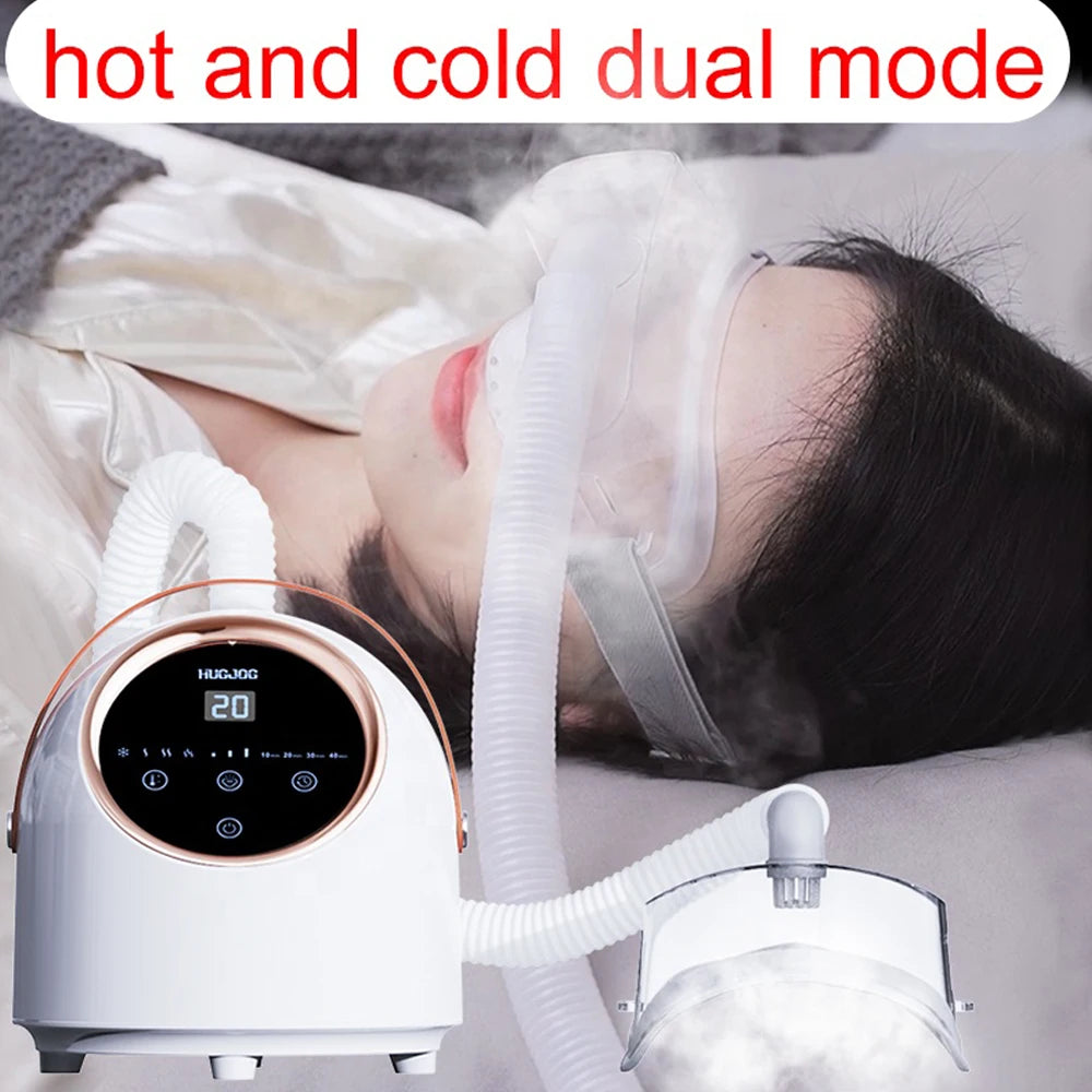 vilnason Hot/Cold Nano Eye Mist Sprayer & Steamer – Adjustable Fog, Comfort for Dryness & Fatigue