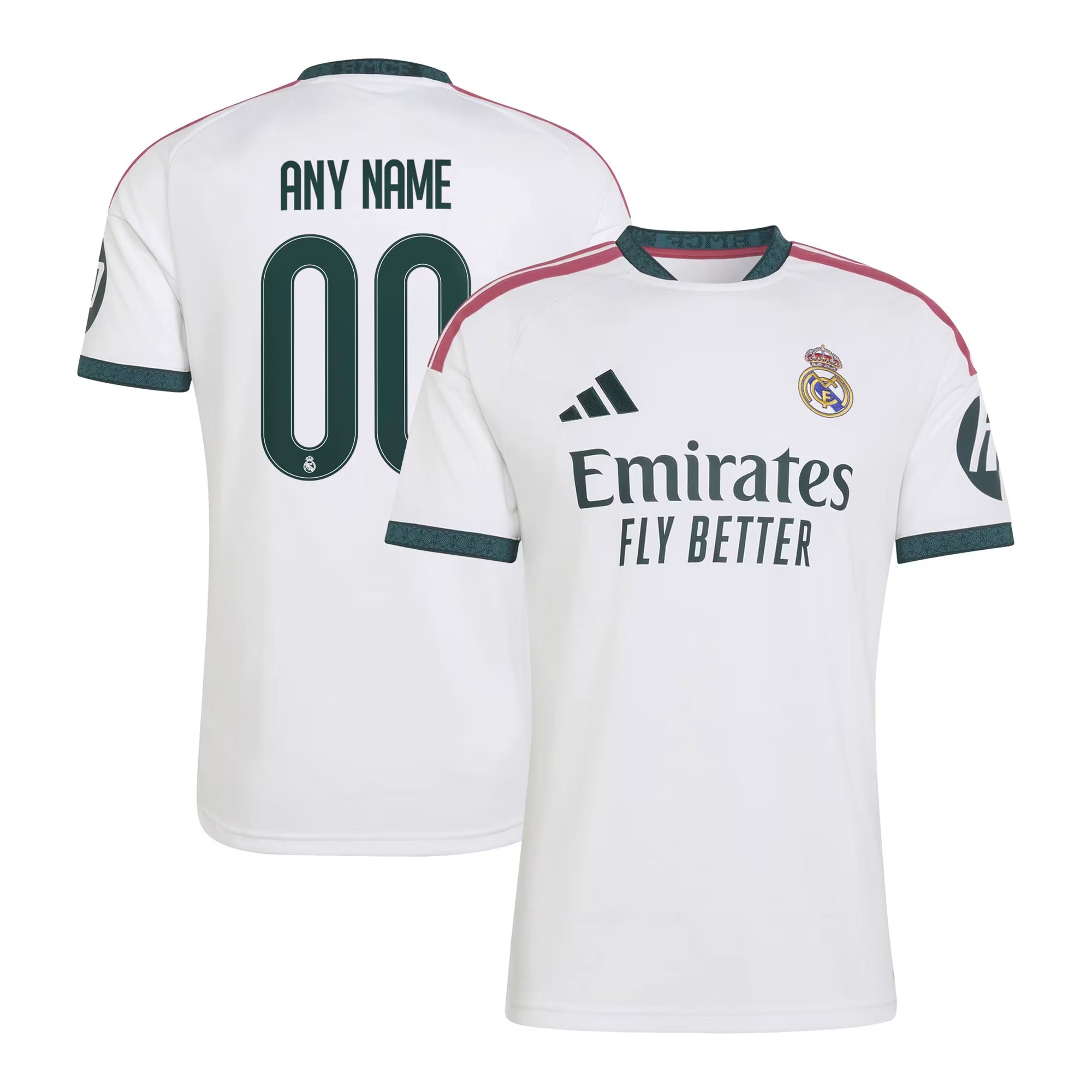 Selfika™ Real Madrid Edition Geometric Diamond Knit Top – Men's Custom Apparel