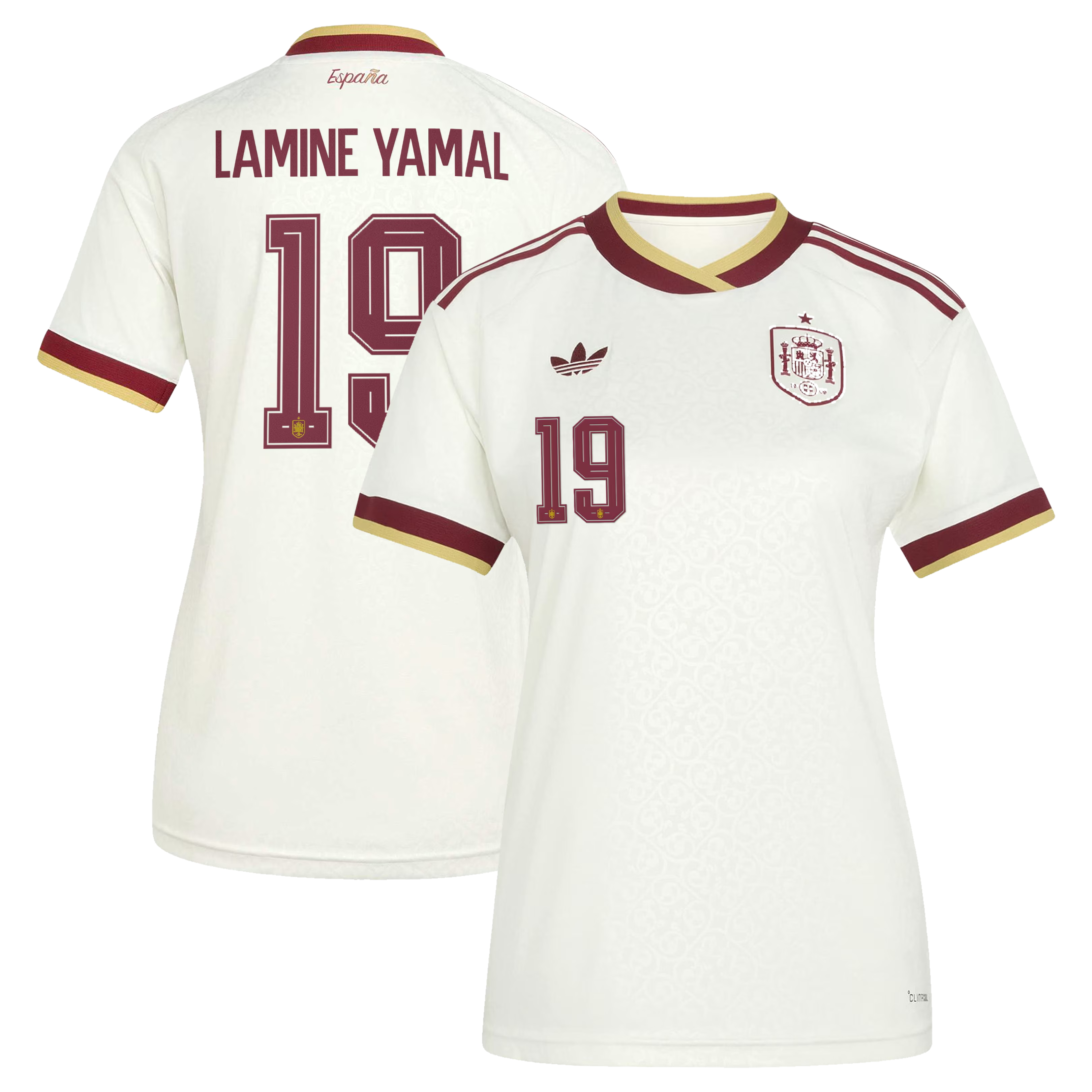 Selfika™ Spain Classic 2026 Soccer Jersey - Women's Stadium Top (Yamal Fan Edition)